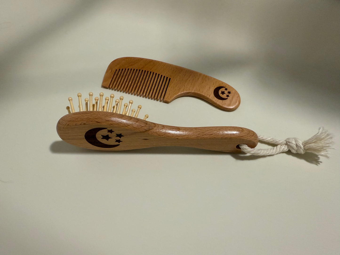 Baby Wooden Brush Set