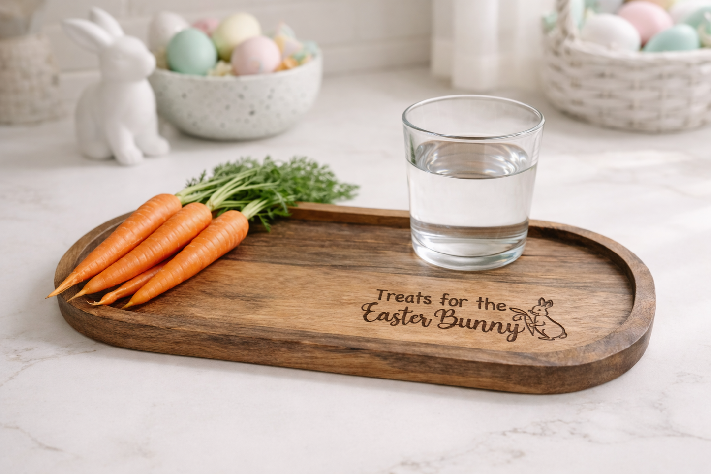 Treats for the Easter Bunny Tray